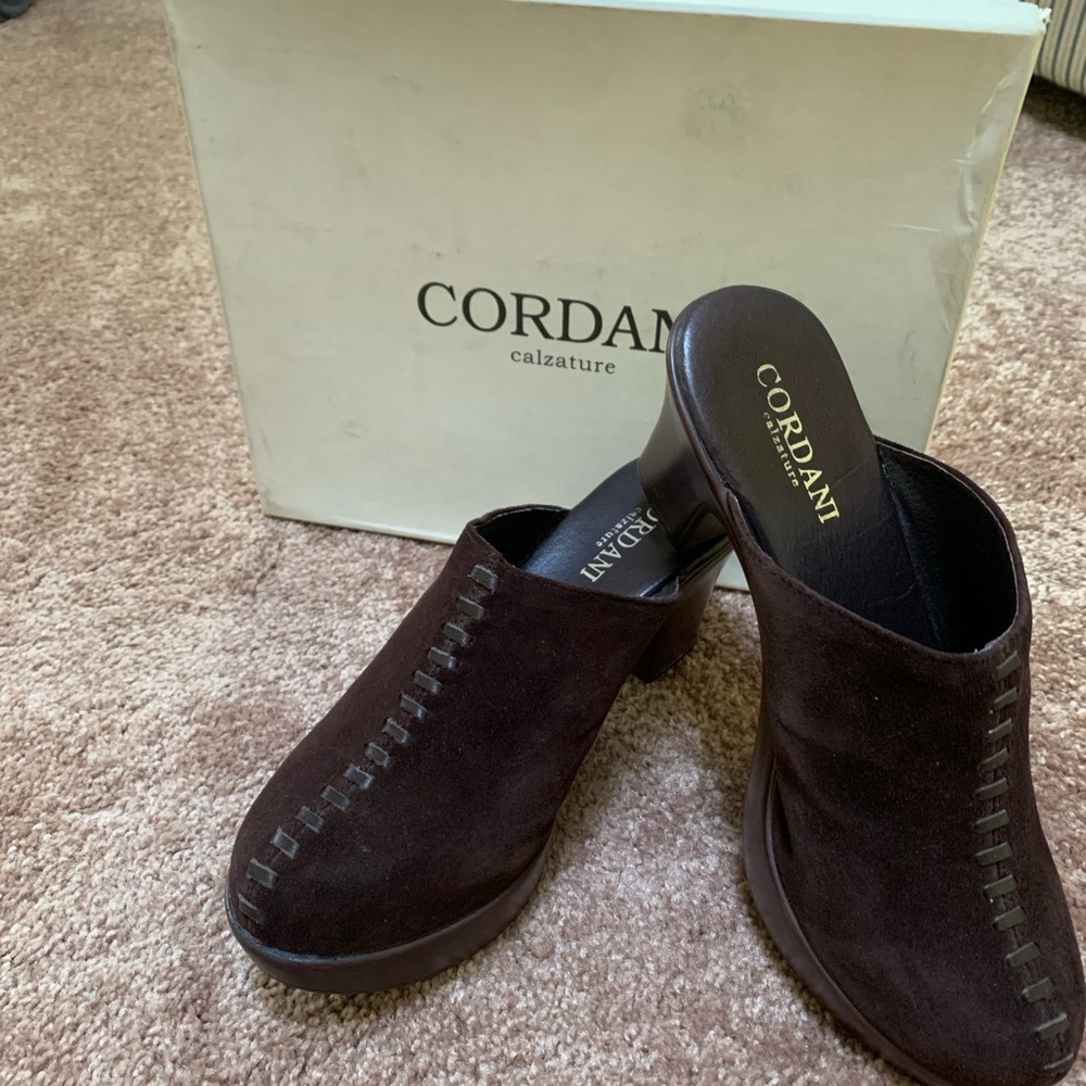 Cordani  Italian Heeled Slides